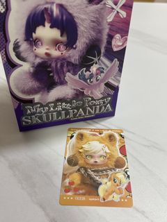 POPMART ULTRA RARE RELEASE!] POPMART SKULLPANDA BABY LIGHT 光澜