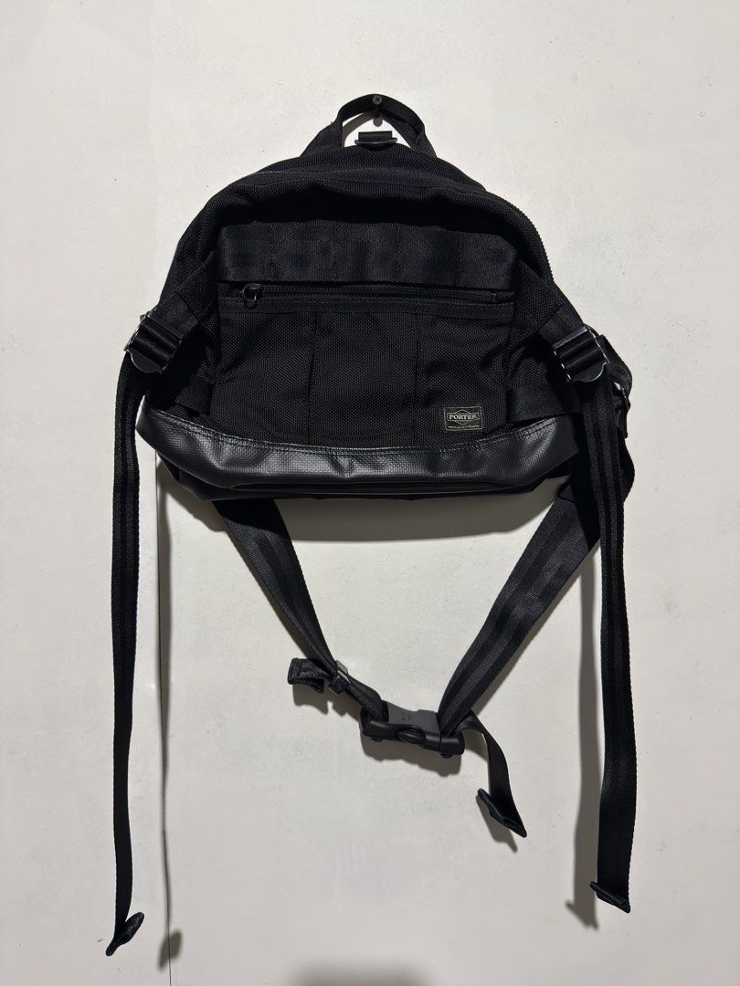 Porter Heat Waist Bag (Category: Belt bags, Clutches and Pouches) located in Bulacan. Submitted by streethrifter (Listing ID 1424489355, Image 1). Description: Porter Heat Waist / Belt Bag 100% Original Made in Japan Vintage Heat Series 🎨 Color Black Color rate 10/10 🧸 Condition Crisp condition Inside and out No metal fading No major flaws ✨ Features • Durable military grade nylon fabric • Iconic Heat series rugged build • 2 pockets at the back