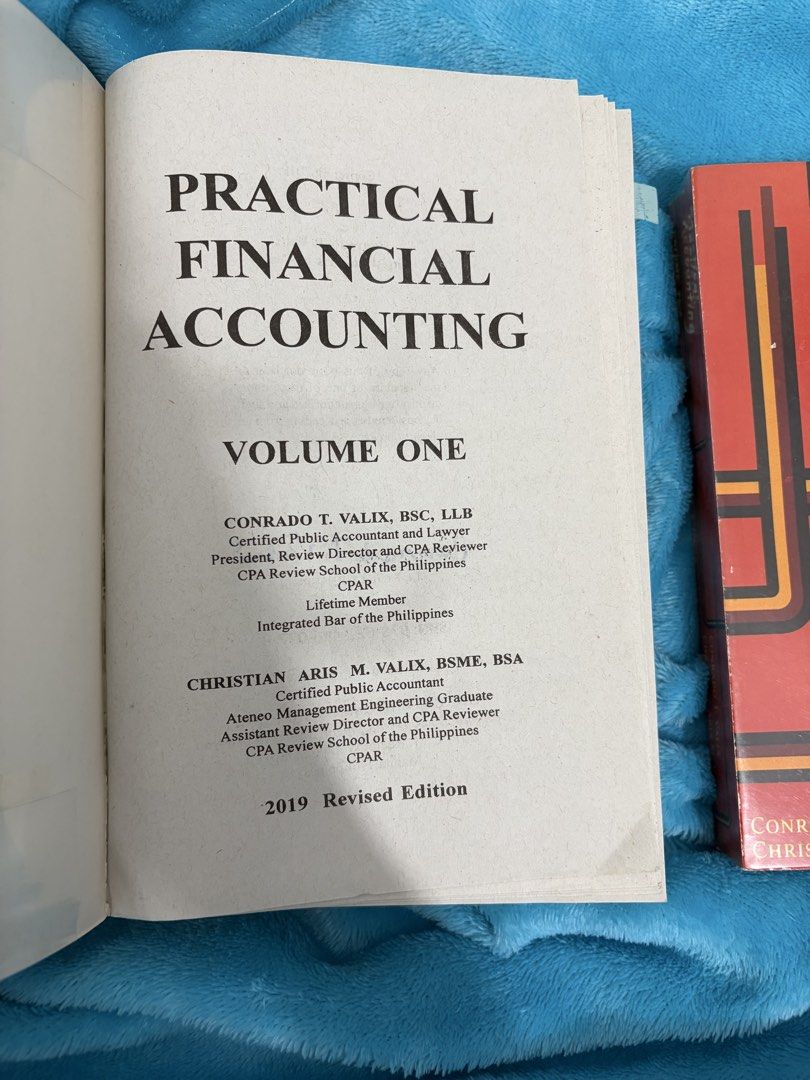 Practical Financial Accounting Volume 1 and 2 (Category: Textbooks) located in Cavite. Submitted by yaho_lev (Listing ID 1424480638, Image 2). Description: 150 each book.