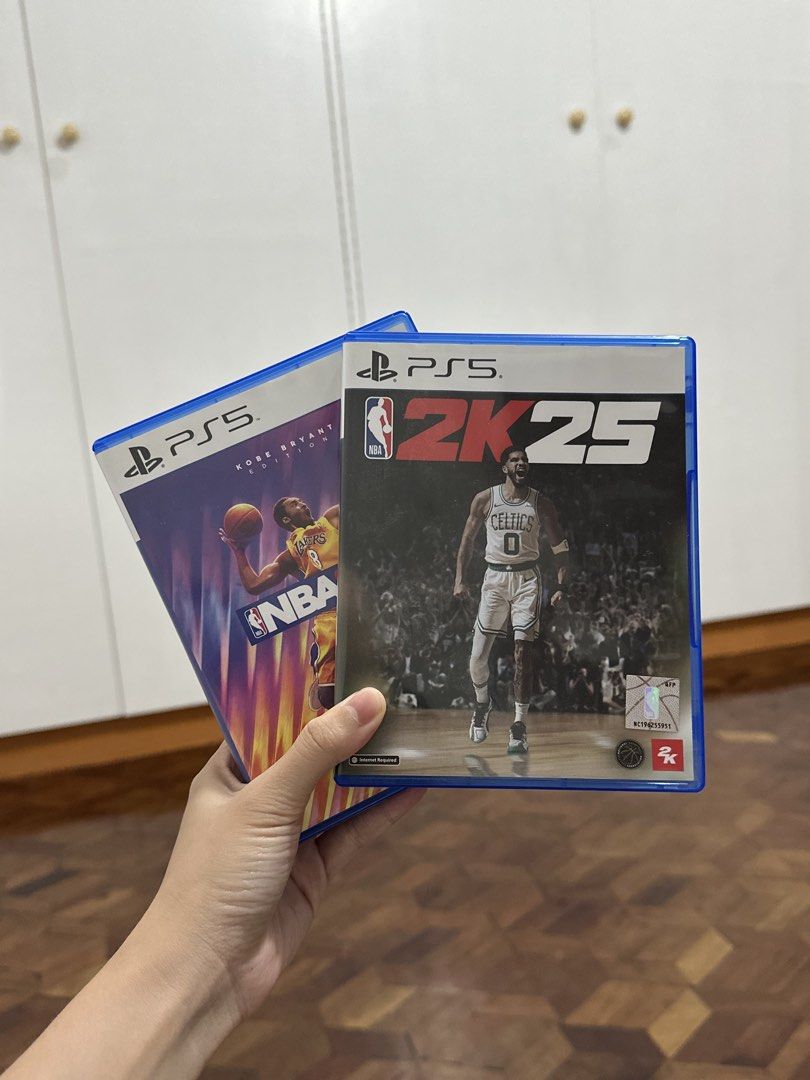 PS5 NBA Game Bundle: 2K24 & 2K25 (Category: PlayStation) located in Manila. Submitted by crmnslcd (Listing ID 1424383121, Image 1). Description: For Sale: NBA 2K24 & 2K25 Bundle. PS5 Games Perfect sa mga nag cocollect nito 🫣.