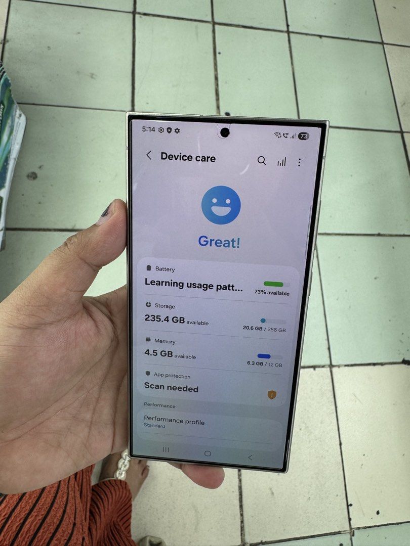 Samsung S24 Ultra 12/256 (Category: Samsung) located in San Juan City. Submitted by wainefreygadgetshop (Listing ID 1424504275, Image 3). Description: SAMSUNG S24 ULTRA 12/256 (SINGLE SIM PEDE ADD ESIM) ALL GOODS AT WORKING SLIGHTLY USED NO HIDDEN ISSUE NO REPAIR HISTORY 100% SMOOTH BATTERY MAKUNAT CAMERA MALINAW HINDI MAKINIS YUNG FRAME *HINDI MAKINIS ANG FRAME KAYA MURA YAN LANG HONEST ISSUE MURA Test to sawa bago bayaran SEARCH NYO NALANG FULL