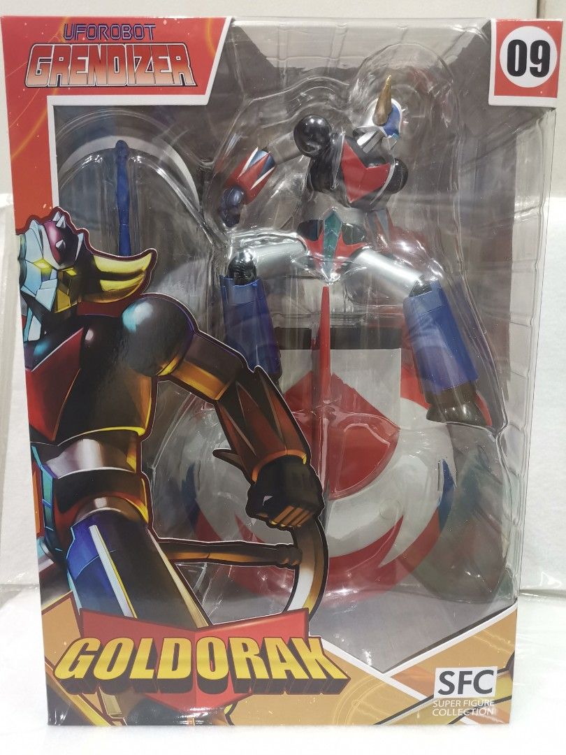 SFC Goldorak Grendizer Action Figure (Category: Figurines & Statues) located in Manila. Submitted by genesis11_21 (Listing ID 1424470090, Image 1). Description: 1/10 GRENDIZER GOLDORAK SUPER FIGURE COLLECT Price : 2,975 GOOD TOYS CO. 09190639770.