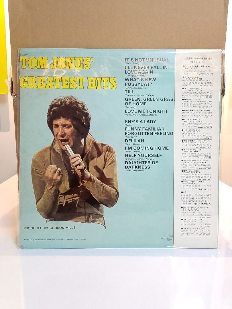 TOM JONES - Greatest Hits (Category: Portable Music Players) located in Cebu City. Submitted by spincity_vinyl (Listing ID 1424400726, Image 2). Description: Rediscovering Lost Classics. Pre-loved Vinyl Records! You can order thru message or text us at 09190883675/0276545409 We ship out thru LBC (shipping fee shoulder to buyers) We accept payment thru ML hullier, Palawan, Gcash & China Bank.