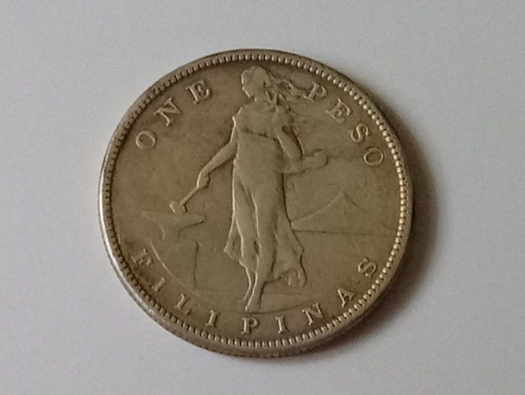 1910 One Peso Philippine Silver Coin (Category: Currency) located in Lipa City. Submitted by mark_collections (Listing ID 1429187954, Image 1). Description: 1910 One Peso Philippine Silver Coin Mode of Payment: Gcash.