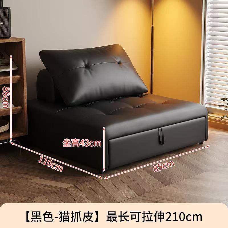2-in-1 Foldable Puff Bed Extendable for Small Spaces, Furniture & Home ...