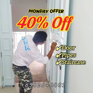 Premium Door Painting Service (Singapore) Collection item 1