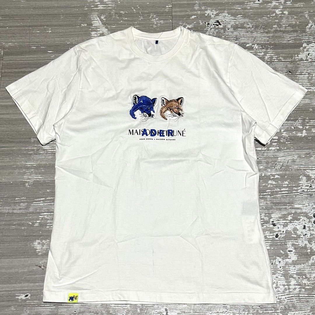 ADER ERROR X MAISON KITSUNÉ shirt (Category: Luxury Apparel) located in Zamboanga. Submitted by _oliverbmth (Listing ID 1429305819, Image 1). Description: want to sell ‼️‼️‼️ ader error x maison kitsune shirt excellent condition no issue fit to large dimes 20x28 1500+sf pm📩.