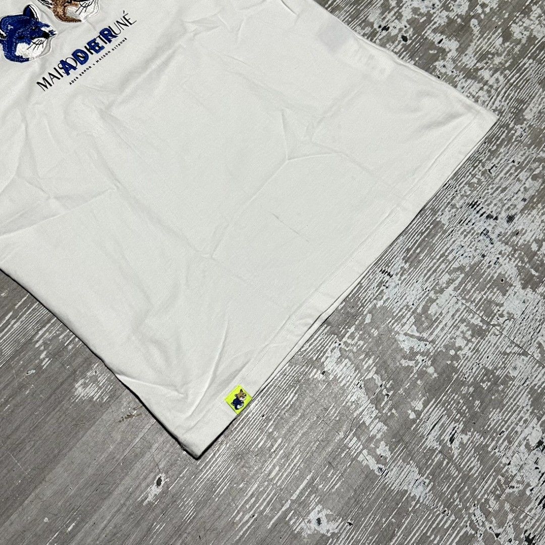 ADER ERROR X MAISON KITSUNÉ shirt (Category: Luxury Apparel) located in Zamboanga. Submitted by _oliverbmth (Listing ID 1429305819, Image 3). Description: want to sell ‼️‼️‼️ ader error x maison kitsune shirt excellent condition no issue fit to large dimes 20x28 1500+sf pm📩.
