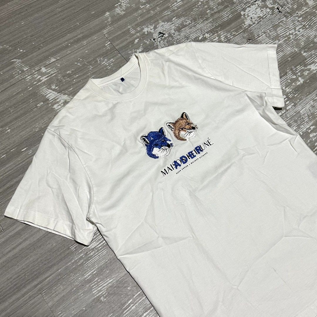 ADER ERROR X MAISON KITSUNÉ shirt (Category: Luxury Apparel) located in Zamboanga. Submitted by _oliverbmth (Listing ID 1429305819, Image 2). Description: want to sell ‼️‼️‼️ ader error x maison kitsune shirt excellent condition no issue fit to large dimes 20x28 1500+sf pm📩.