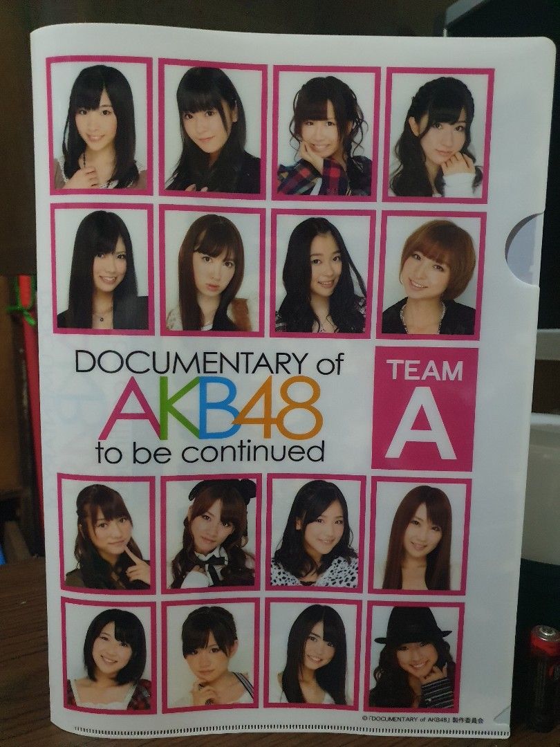 AKB48 Documentary To be Continued Clear File Folder (Category: Stationery & School Supplies) located in Quezon City. Submitted by collectionneursonline88 (Listing ID 1429320555, Image 1). Description: A4 Size Plastic Folders 🔄 Meetups Balintawak Camachile 7/11 Quezon City 📦 Shipping : Lalamove / Grab MetroManila GogoExpress outside Metro Manila 📥 Payment : cash on meetups Gcash.