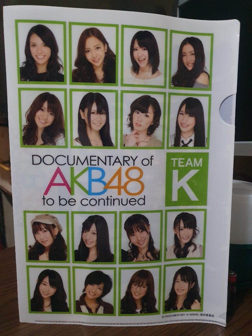 AKB48 Documentary To be Continued Clear File Folder (Category: Stationery & School Supplies) located in Quezon City. Submitted by collectionneursonline88 (Listing ID 1429320555, Image 2). Description: A4 Size Plastic Folders 🔄 Meetups Balintawak Camachile 7/11 Quezon City 📦 Shipping : Lalamove / Grab MetroManila GogoExpress outside Metro Manila 📥 Payment : cash on meetups Gcash.