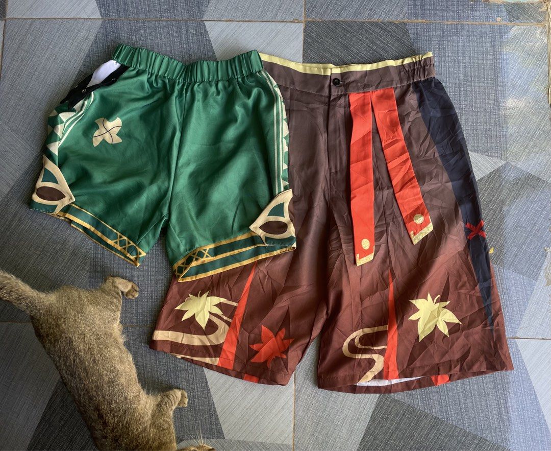 Genshin Impact Cosplay Shorts (Category: Shorts) located in Malaybalay. Submitted by rhanielorn76766 (Listing ID 1429255017, Image 1). Description: GENSHIN IMPACT COSPLAY SHORTS Genshin Impact Venti Cosplay Shorts 15x21” waist - 25” hem - 10” Genshin Impact Kazuha Cosplay Long Shorts 24x22” waist - 29” hem - 14 get both for 420. or send an offer. .