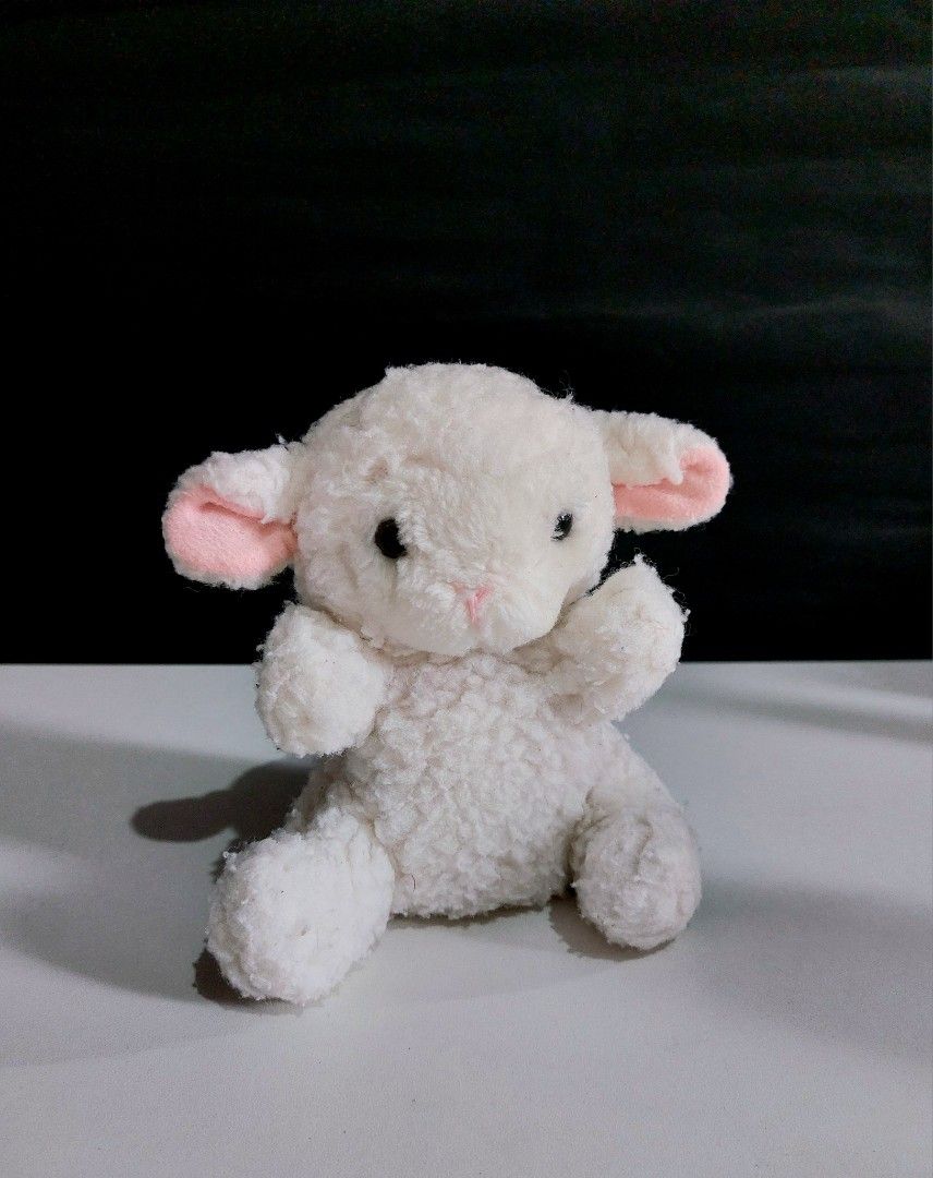 Baby Animal Plush Toys | Bundle (Category: Plushies & Soft Toys) located in Tanauan. Submitted by solanaclassics (Listing ID 1429249850, Image 3). Description: — take all for P90 — lamb, puppy, and bunny — MOP: Gcash | fast shipping — in good condition but selling for a very low price to make space in my shelves ♡ 🛍 help me declutter and feel free to send a message if you wish to negotiate the price :).