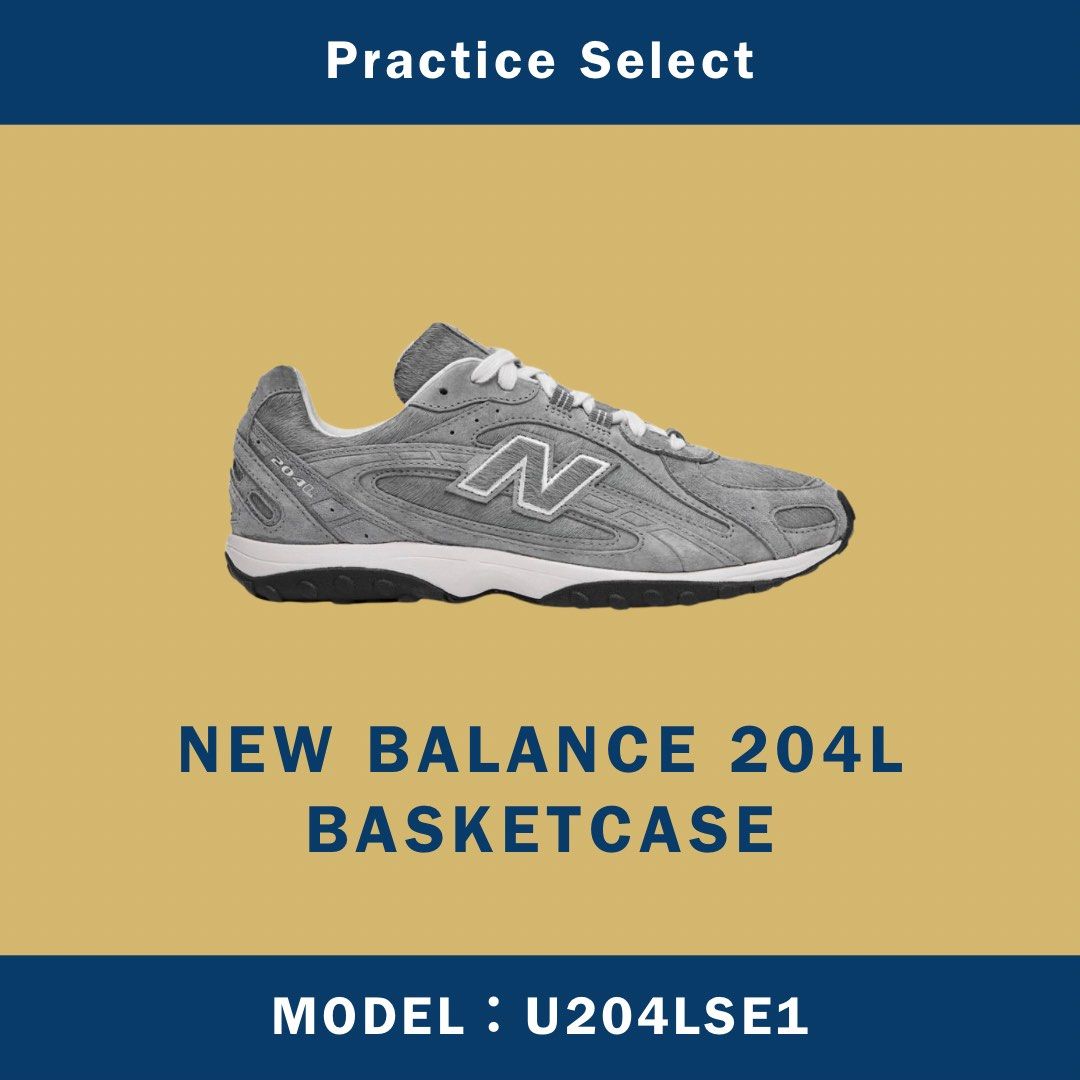 台灣商家】BASKETCASE X NEW BALANCE 204L U204LSE1, 他的時尚, 鞋類 