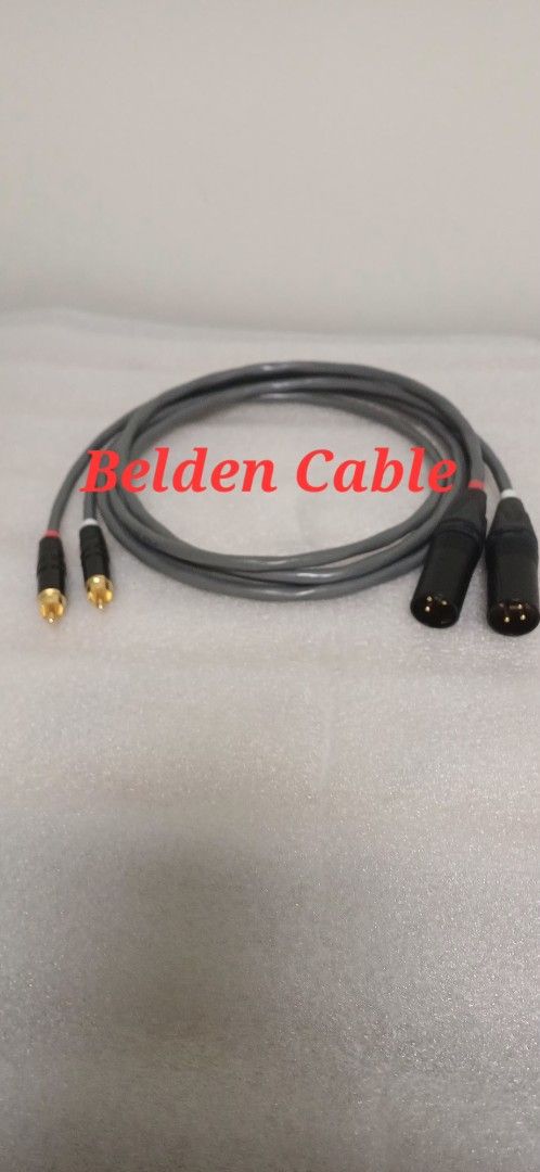 Belden Cable XLR to RCA Audio Cable