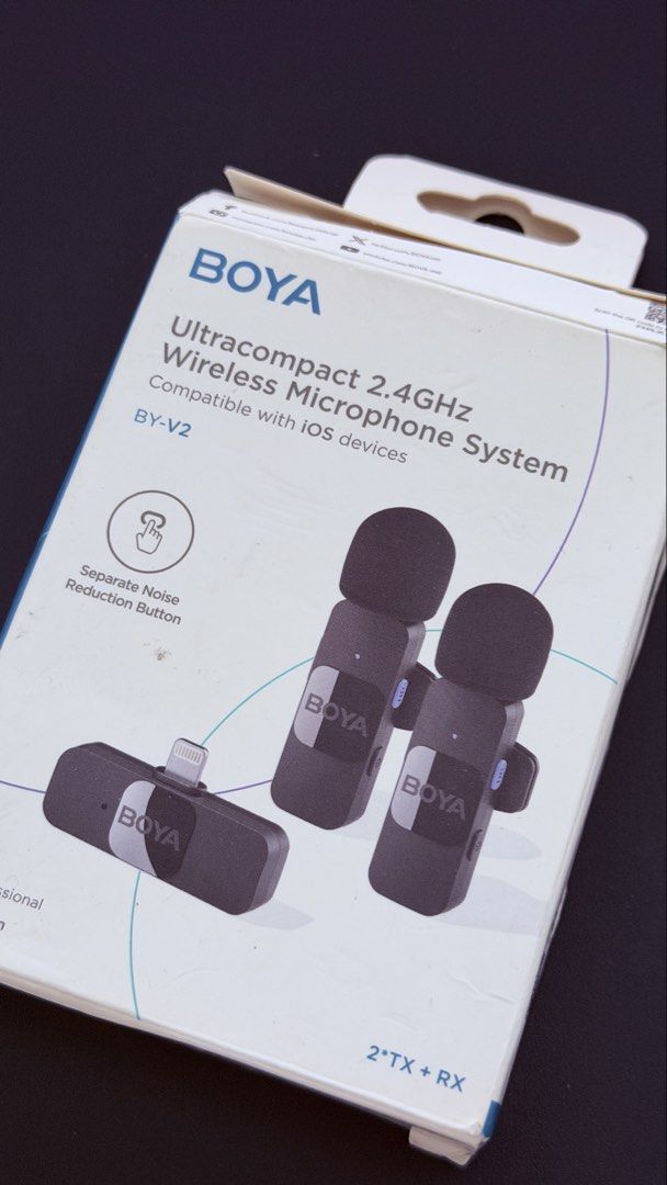 BOYA BY-V2 Ultracompact Wireless Microphone System414185038618961920
