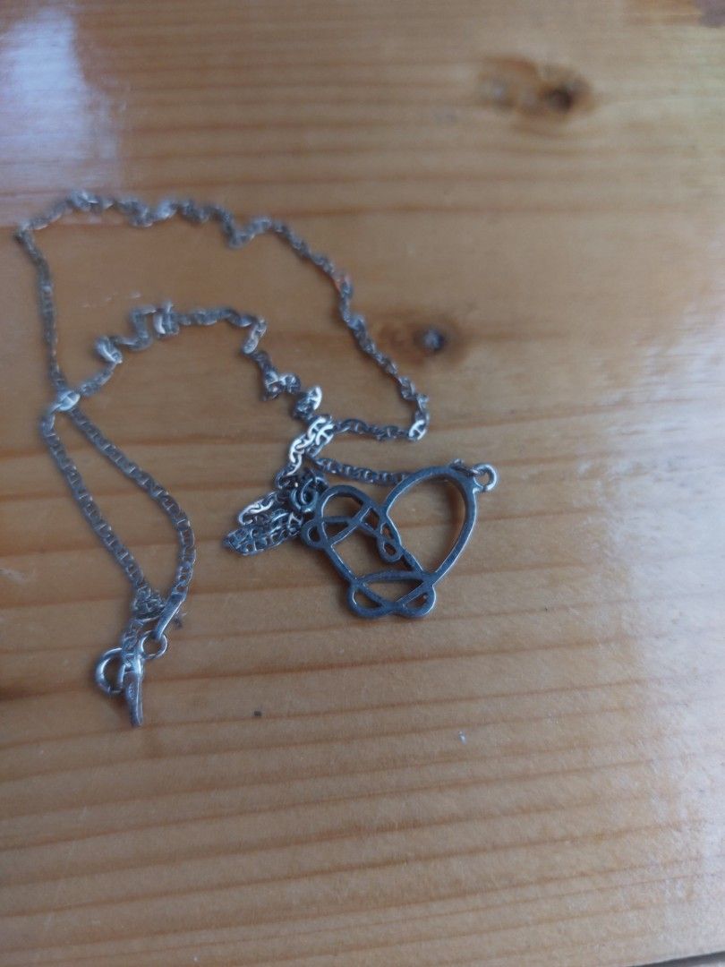 BTS Love Yourself Heart Necklace (Category: Necklaces) located in Baguio. Submitted by kaipldn (Listing ID 1429238715, Image 3). Description: BTS Love Yourself Heart Necklace - Stainless steel - From Etsy .