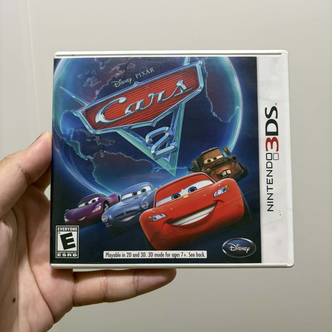 Cars 2 3ds game (Category: Nintendo) located in Manila. Submitted by sweettotes_ph (Listing ID 1429213703, Image 1). Description: No issues Fully working Good condition I have other games feel free to check my listings :) For pickup or delivery Bdo Gcash Maya Gotyme Cod payment.