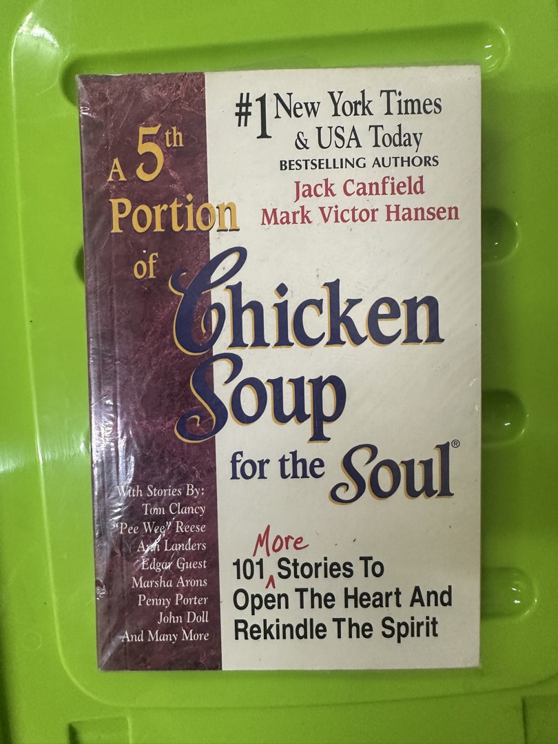 Chicken Soup for the Soul Book 5th Portion, Hobbies & Toys, Books ...