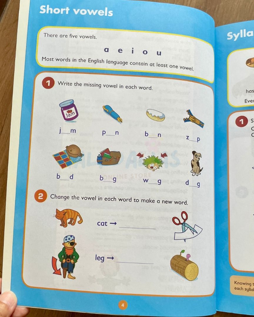 Collins Easy Learning Spelling Workbook Ages 5-6 (Category: Children's Books) located in Pasay City. Submitted by alfdalias (Listing ID 1429262668, Image 3). Description: Collins Easy Learning Spelling Workbook, perfect for kids aged 5-6! It's designed to make learning spelling fun and easy. It covers a wide range of topics, from short vowels to compound words. 📕Condition: Brand New, Big Book, Paperbound ⚠️Disclaimer: * There might be a slight d