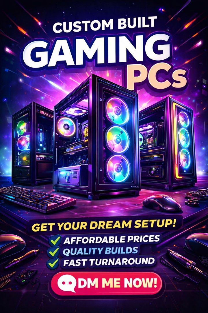 Custom Gaming PC Building413243297571153921
