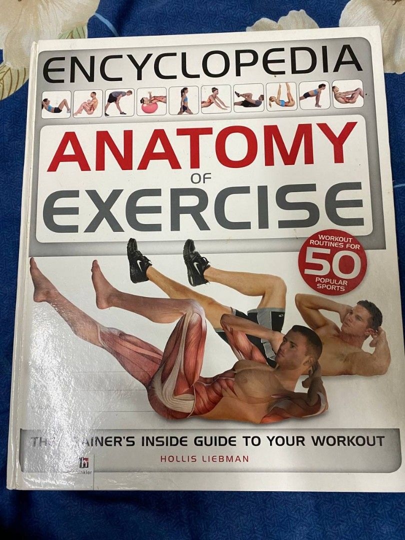 Encyclopedia of Anatomy of Exercise, Hobbies &amp; Toys, Books &amp; Magazines, Textbooks on Carousell
