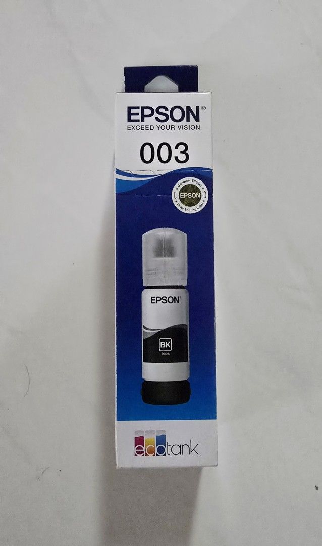 Epson ecotank ink refill 003 black 65ml468578136805888000