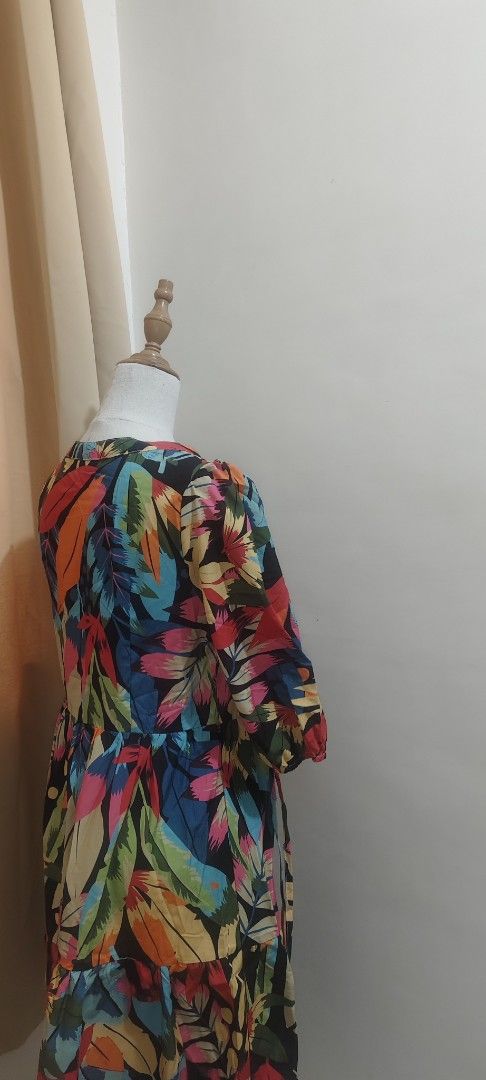 Floral Print Dress (Category: Dresses) located in Caloocan City. Submitted by simplyliving_31 (Listing ID 1429185791, Image 3). Description: •Brand-new •Small on tag, best fit to medium.