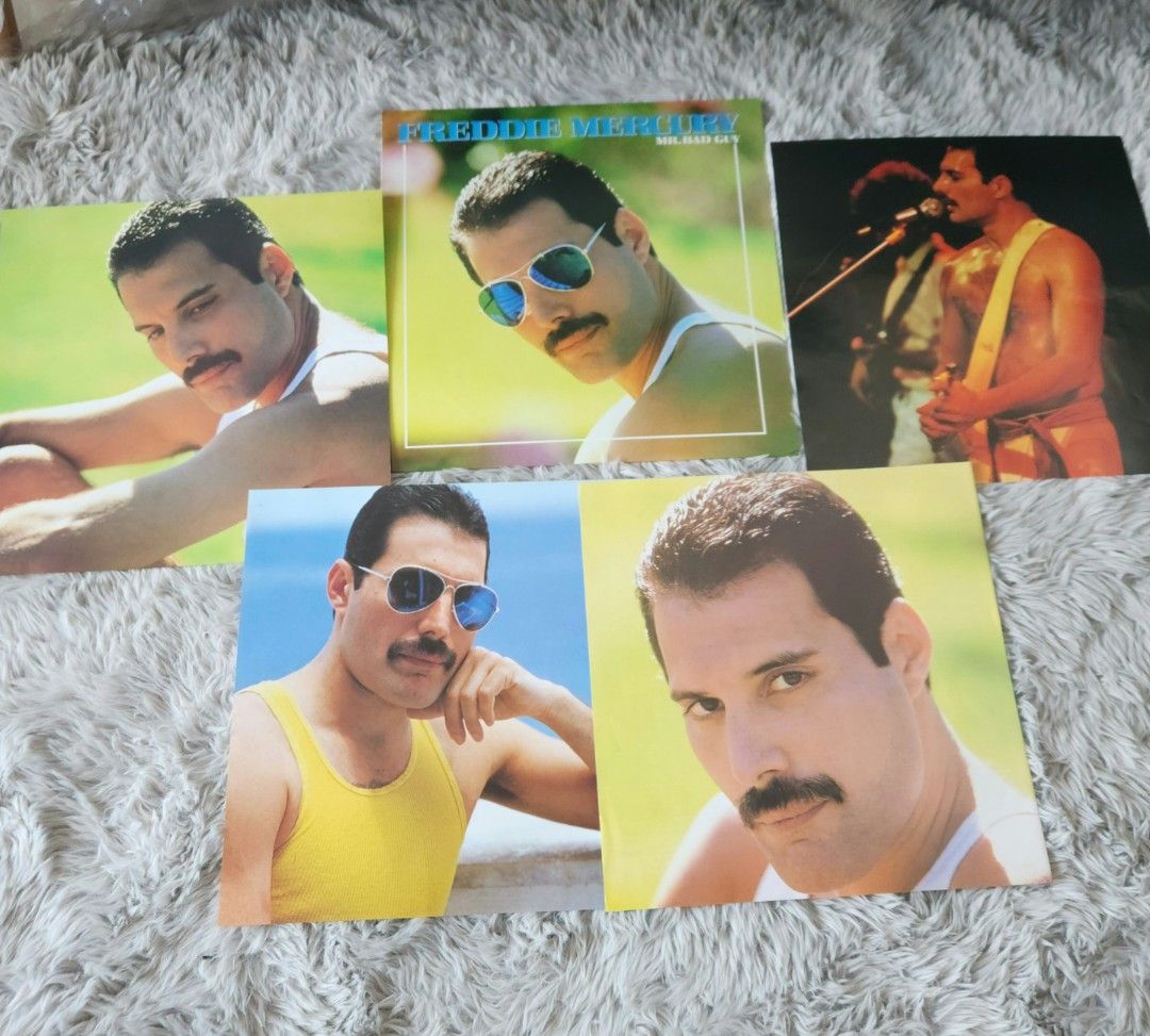 Freddie Mercury Mr. Bad Guy LP Vinyl Record (Category: Vinyls) located in Manila. Submitted by racz03 (Listing ID 1429178119, Image 3). Description: Freddie Mercury Mr. BAD GUY LP Vinyl Records. Mint Condition Japan Pressed With 4 pcs. Insert Photos of Freddie Mercury. .