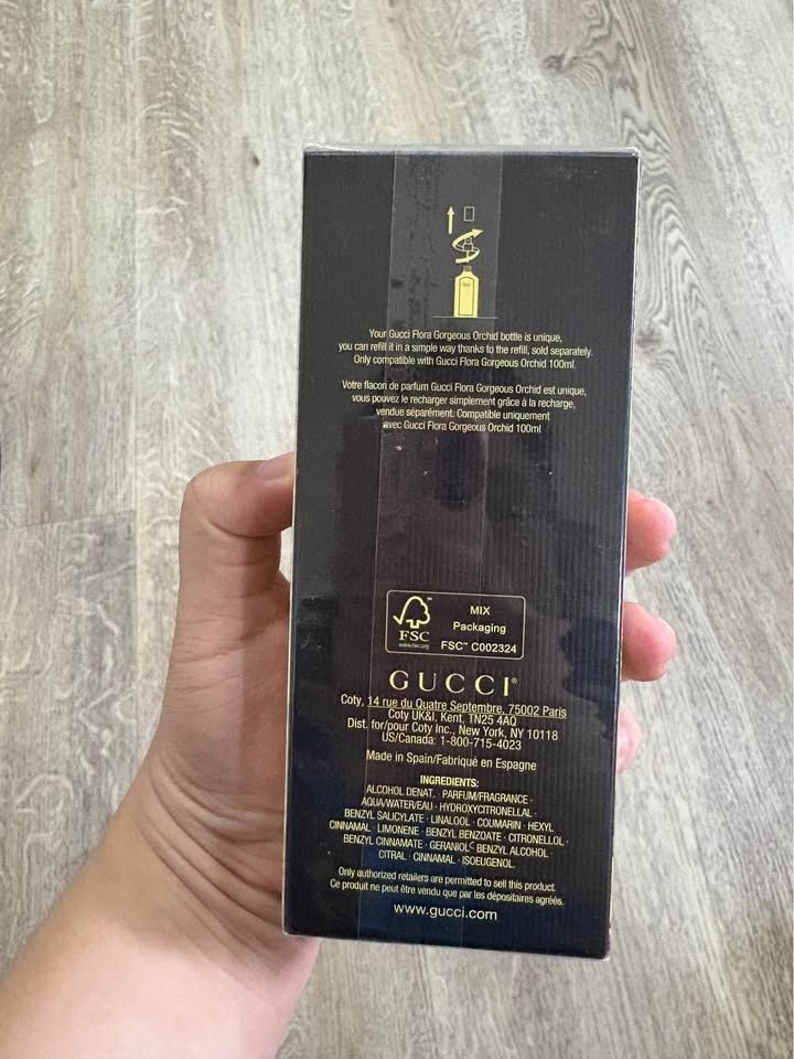 Gucci Flora Gorgeous Orchid 100ml (Category: Fragrance & Deodorants) located in San Juan City. Submitted by yanisprelovedthings (Listing ID 1429212962, Image 2). Description: Brand new gucci flora - yellow gorgeous orchid 8,500 LOC: San Juan City.