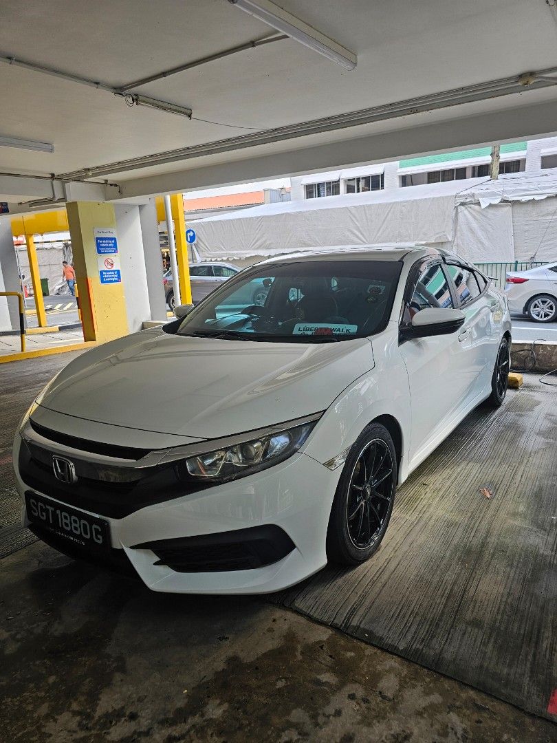 Honda Civic VTi Auto (Category: Used Cars) located in Singapore. Submitted by shahrulezzyizwan (Listing ID 1429248754, Image 1). Description: - Selling together with nice "88" Plate - Good for COE Renewal or short term drive. - Scrap n may get back close to $12,000 - $23k minus $12k for Parf & body is equivalent to ard $35/day till COE expiry.... - HKS Full System Legal Exhaust with cert. - BCV1 coilovers with proof of purchase. - Record of servi