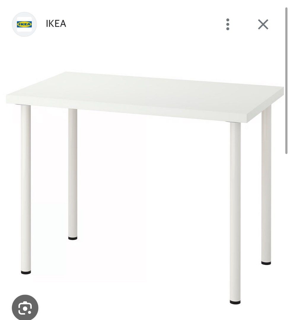 IKEA White Table (Category: Tables & Sets) located in Singapore. Submitted by jhkang24178817 (Listing ID 1429289607, Image 1). Description: Free to take However you have to take on Wednesday (1st of April ) at 11am. If not, please don’t take it..