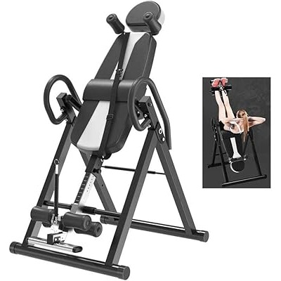 Inversion Table For Back Pain Relief, Foldable Gravity Teeter Inversion ...