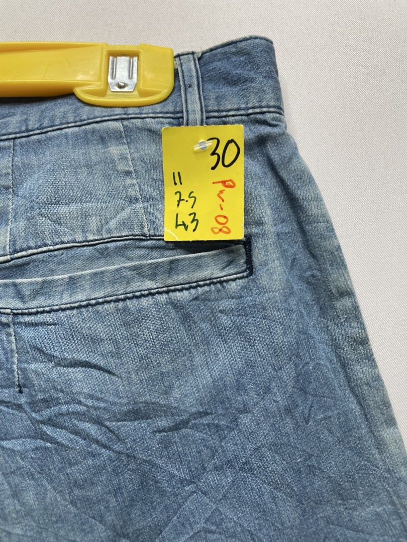 Jeans patch work (Category: Jeans) located in Tampin. Submitted by mareybundle (Listing ID 1429285442, Image 2). Description: Code=pw-09 Cutting seluar= baggy Pinggang=30 Peha=11 Open leg=7.5 Labuh=43 Rm =88 ‼️9.5/10 Jgn lupe follow first IG dan tiktok = mareybundle Utk item2 branded dan jackpot 🎰 Turn on notification utk update yg akan datang❗❗❗ 🛵Kos posto rm10🛵 Dekat kite cod je geng ✌️.