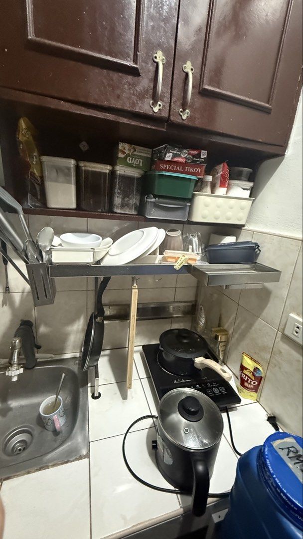 KEVE 304 STAINLESS STEEL DISH RACK (Category: Food Organization & Storage) located in Manila. Submitted by rreevveess (Listing ID 1429304227, Image 2). Description: KEVE 304 Stainless Steel Dish Rack Over The Sink Dish Drainer Rack Stainless Kitchen Rack Organizer Bought last May 21, 2025 (1,095) Used Condition 7/10 Issue: Kalawang sign of usage. .