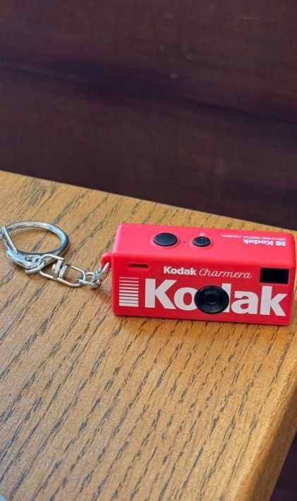 Kodak Charmera Digital Camera (Category: Cameras) located in Pasig City. Submitted by getitfromg (Listing ID 1429197180, Image 1). Description: used for a week, has a tiny scratch on the screen (just cosmetic damage that doesn’t affect output-check photos) no sd card With box .