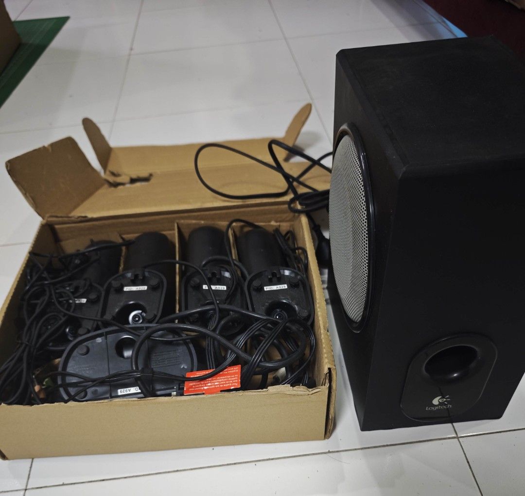 Logitech 5.1 Surround Sound Speaker System416977007255244801