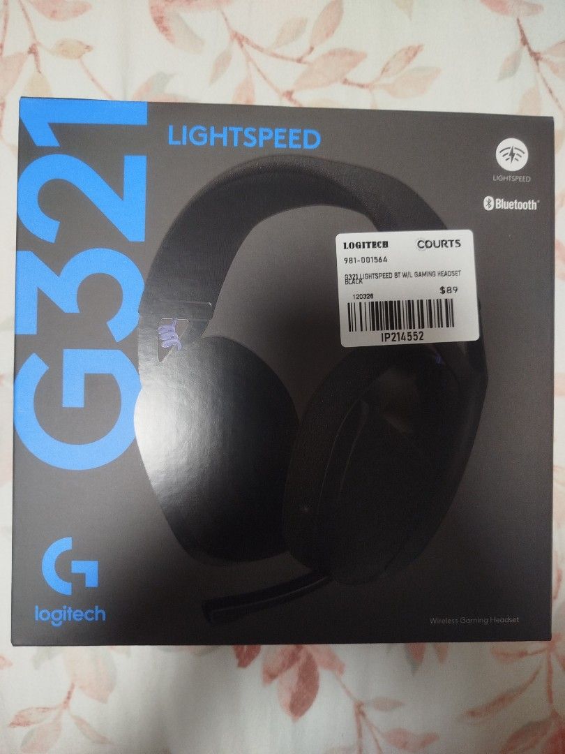 Logitech G321 LIGHTSPEED Wireless Gaming Headset