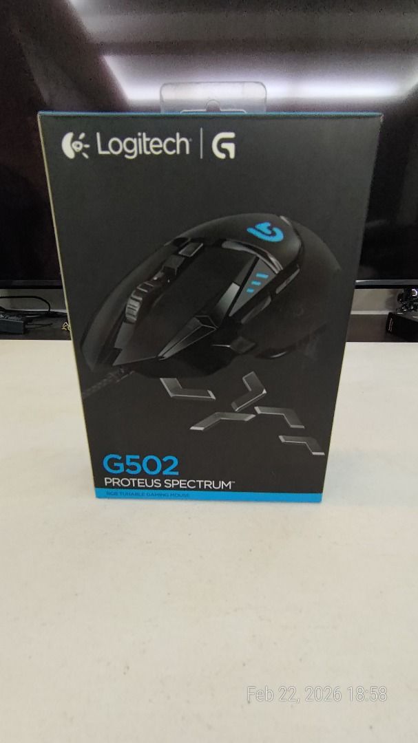 Gaming Mouse for sale Logitech G502 Hero High Performance (Category: Mouse & Mousepads) located in Caloocan City. Submitted by imkutak (Listing ID 1429288848, Image 1). Description: For Sale Logitech G502 Hero High Performance Gaming Mouse (Wired) G502 HERO features an advanced optical sensor for maximum tracking accuracy, customizable RGB lighting, custom game profiles, from 200 up to 16,000 DPI, and repositionable weights. • HERO 16K SENSOR - H