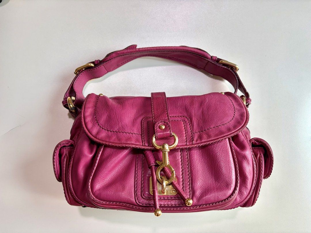 Marc Jacobs Selma Shoulder Bag Hot Pink (Category: Luxury Bags & Wallets) located in Manila. Submitted by declutter_diariess (Listing ID 1429265255, Image 1). Description: Bought it for 6k on carousell Seller did not disclose flaws Please see condition Selling for lower.