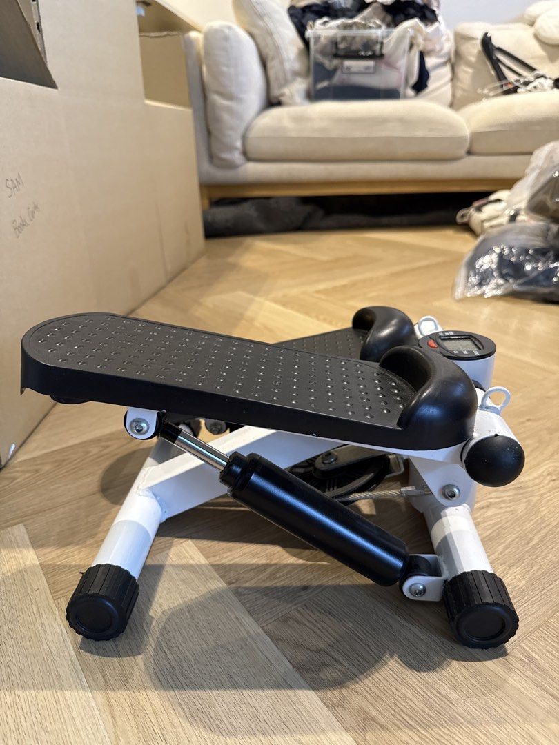 Mini Stepper Exercise Machine (Category: Cardio & Fitness Machines) located in Singapore. Submitted by samuel3456 (Listing ID 1429242370, Image 2). Description: Mini stepper Fits well under desk Useful for getting some steps in when working from home.