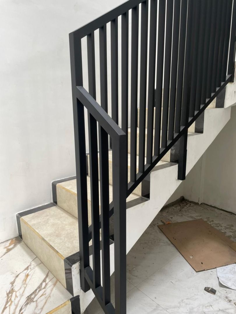 Model railing tangga minimalis free gambar 3D, Jasa, Lainnya di Carousell