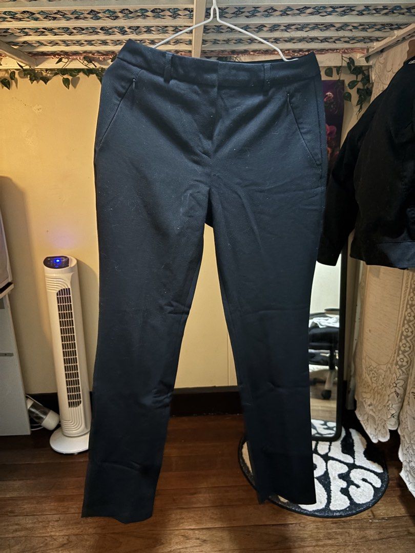 M&S Black Trousers (Category: Other Bottoms) located in Las Pinas. Submitted by tidyspaces (Listing ID 1429306052, Image 1). Description: Black Trousers (M&S) Size S Rfs: doesn’t fit me Las Pinas loc.
