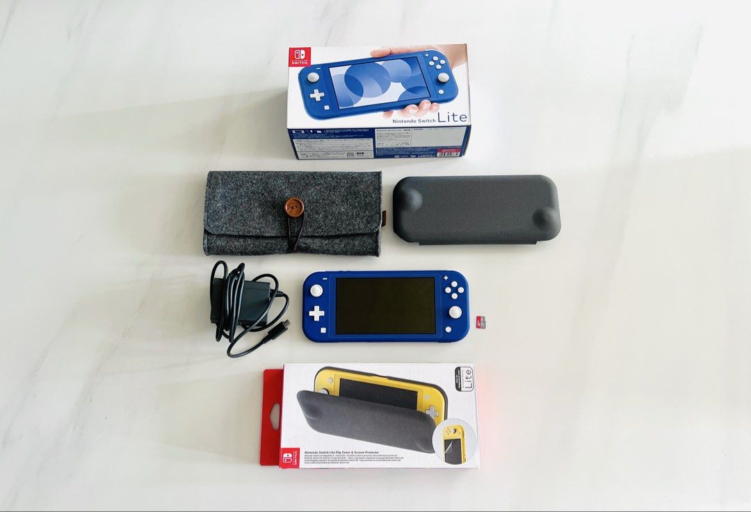 Nintendo Switch Lite (Blue) Bundle (Category: Nintendo) located in Kuala Lumpur. Submitted by leon_4 (Listing ID 1428879708, Image 1). Description: Condition: Like-new, barely used Price: Fixed (non-negotiable) COD only Selling my Nintendo Switch Lite in excellent condition (10/10). It has been well-taken care of (rarely used) and comes fully equipped with useful accessories. What’s included: • Nintendo Switch Lite (with screen protector already 