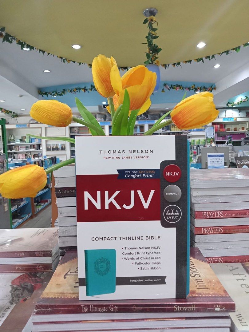 NKJV Compact Thinline Bible (Category: Religion Books) located in Manila. Submitted by christianbooksandbibles (Listing ID 1429209553, Image 1). Description: .