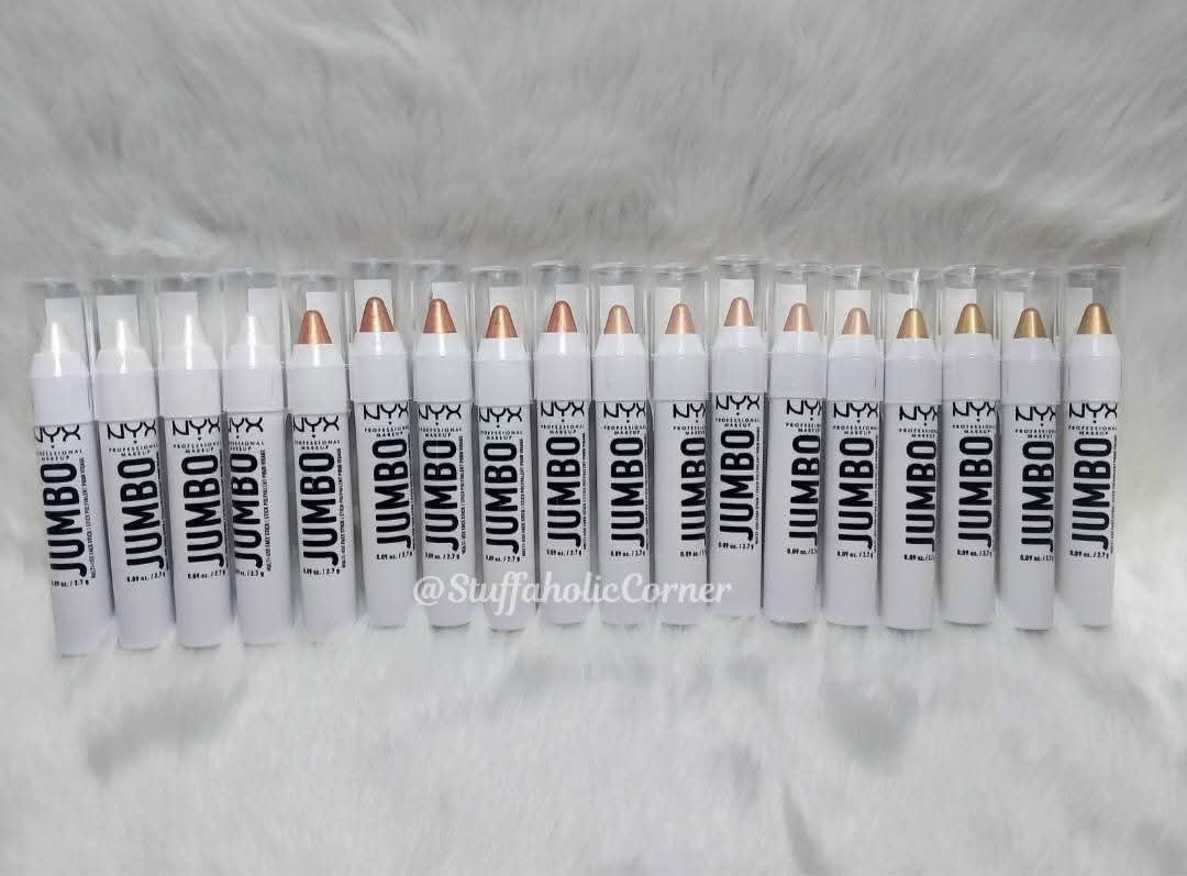 NYX Jumbo Multi-Use Face Stick (Category: Makeup) located in Manila. Submitted by jl.stuffph (Listing ID 1429299747, Image 1). Description: 🥰 NYX MULTI USE JUMBO FACE STICK 🥰 🧿690.00 pesos 🥳 ‼️AVAILABLE ON HAND‼️ ✨️ BRAND NEW & 💯 AUTHENTIC ✨️ 🔸️AVAILABLE SHADES 🔸️ 🔹️LEMON MERINGUE 🔹️COCONUT CAKE 🔹️APPLE PIE 🔹️VANILLA ICE CREAM Mode of Payment: 🧿GCASH 🧿BDO DISCLAIMER: Stuffaholic Corner is not affiliated or associated with any of the 