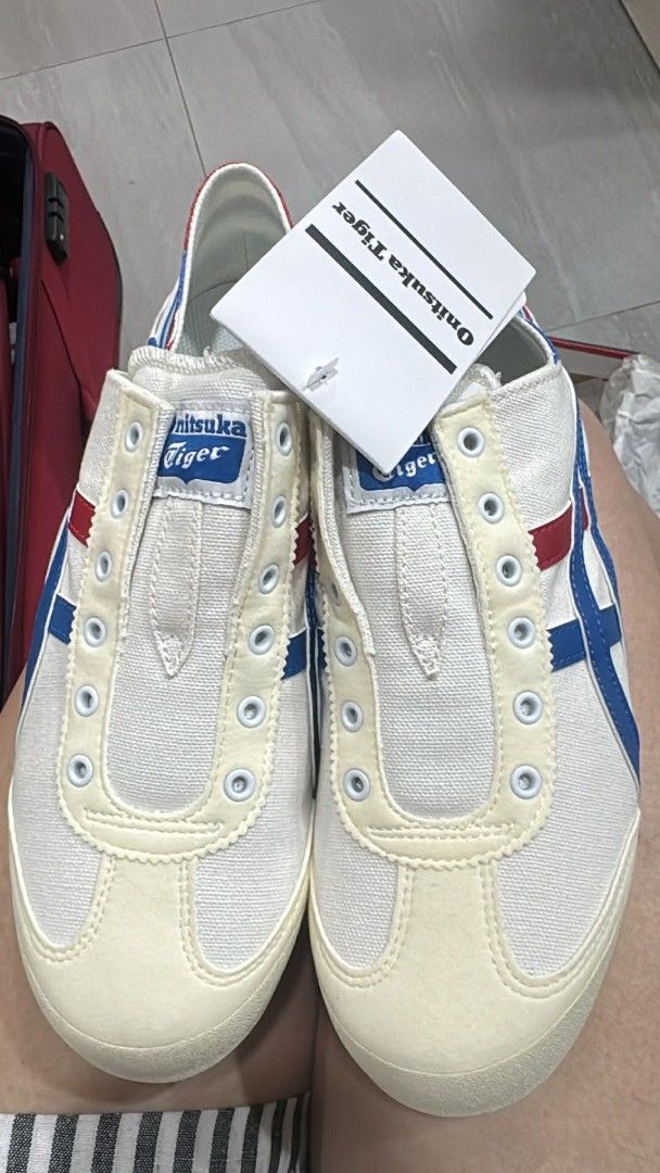 Onitsuka Tiger Mexico 66 Paraty White/Blue (Category: Sneakers) located in Quezon City. Submitted by jillianasuncion (Listing ID 1429332264, Image 3). Description: For sale Onitsuka Tiger Mexico 66 Paraty Size 8 womens Brand new 7k nego Qc area.