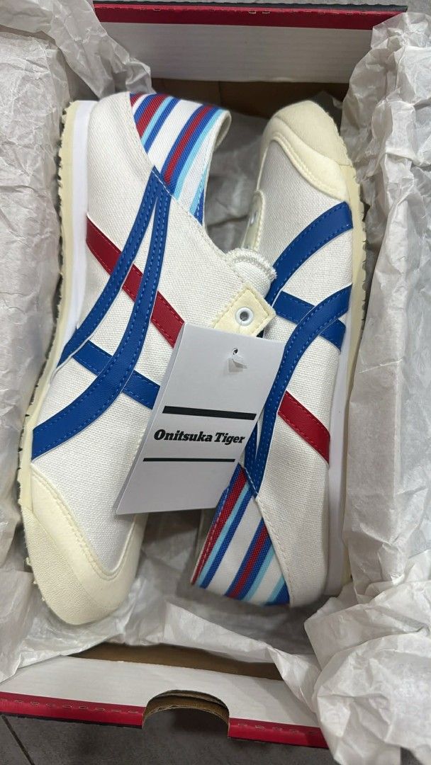 Onitsuka Tiger Mexico 66 Paraty White/Blue (Category: Sneakers) located in Quezon City. Submitted by jillianasuncion (Listing ID 1429332264, Image 2). Description: For sale Onitsuka Tiger Mexico 66 Paraty Size 8 womens Brand new 7k nego Qc area.