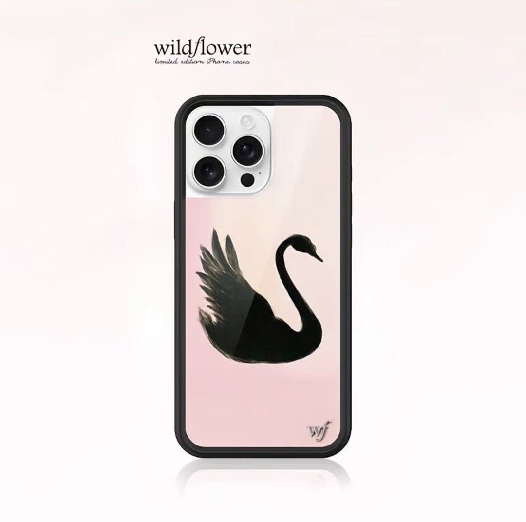 Wildflower Black Swan iPhone 16 Pro Max case (DUPE) (Category: iPhone 16 Series) located in Manila. Submitted by cntrrfn_4021 (Listing ID 1429291475, Image 2). Description: .