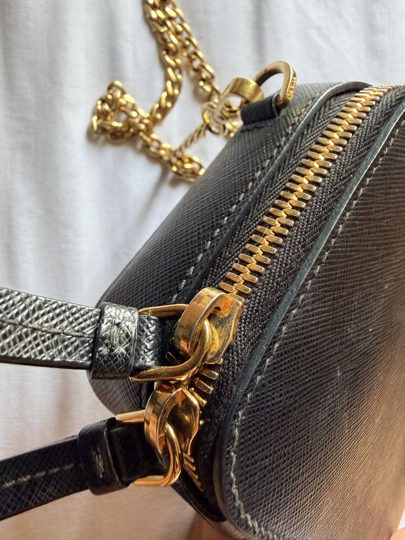 Prada Sling / Belt Bag (Category: Luxury Bags & Wallets) located in Makati City. Submitted by arjayv (Listing ID 1429189984, Image 3). Description: Authentic Prada Sling / Belt Bag With care cards. For pickup at Acacia Estates .